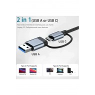 Maxgo 3133 USB Çoklayıcı, USB - 4 USB Girişli USB Çoğaltıcı, Type c USB Hub USB 3.0 4-Port Hub