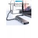 Maxgo 3134 6 In 1 Usb/type-c To Usb A Usb C-usb 3.0 Sd Tf 4k Hd Hdmi Çevirici Adaptör 6 Port Çoklayıcı Usb Hub