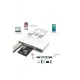Maxgo 3136 Type-c Lightning Usb-a To 2x Usb3.0 Sd Tf Pd Kart Okuyucu Çevirici Dönüştürücü Hub Adaptör