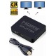 Maxgo 3140 4k 2 Port Hdmi Splitter Switch Çoklayıcı Çoğaltıcı Ekran Adaptör
