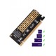 Maxgo 3141 M.2 Nvme Ssd Ngff To Pcie 3.0 X16 Adaptör M Key Kart Çevirici Dönüştürücü
