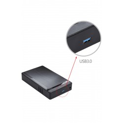 Maxgo 3144 3.5 Inç Usb 3.0 Harddisk Hdd Kutusu Sata Harici Hard Disk Kutu