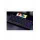 Maxgo 3155 Blue Switch Rgb %60 Kablolu Mekanik Klavye Gaming Oyuncu Klavyesi Türkçe 61 Tuş Q