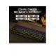 Maxgo 3155 Blue Switch Rgb %60 Kablolu Mekanik Klavye Gaming Oyuncu Klavyesi Türkçe 61 Tuş Q