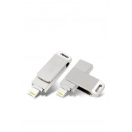 Maxgo 3157 64 Gb Flash Bellek Iphone Lightning 3.0 Usb Otg Flash Data Pc Uyumlu