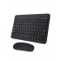 Maxgo 3159 Bluetooth Klavye Mouse Seti Şarjlı Türkçe Tüm Tablet ve Telefonlar ile Uyumlu Siyah