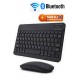 Maxgo 3159 Bluetooth Klavye Mouse Seti Şarjlı Türkçe Tüm Tablet ve Telefonlar ile Uyumlu Siyah