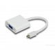 MAXGO Micro Hdmi to VGA Kablo Çevirici Dönüştürücü Ses Destekli HDMI BST-2014P