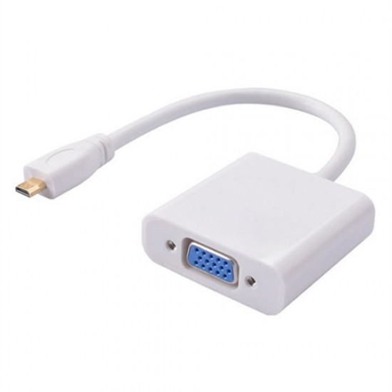 MAXGO Micro Hdmi to Vga Kablosu KABLO Çevirici HDMI BST-2079p Dönüştürücü