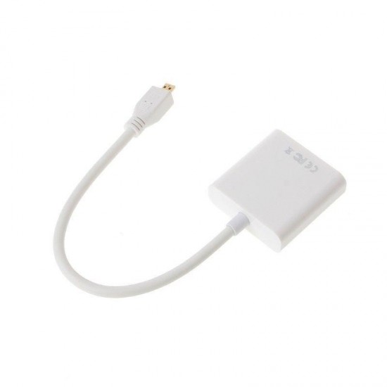 MAXGO Micro Hdmi to Vga Kablosu KABLO Çevirici HDMI BST-2079p Dönüştürücü