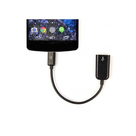 Micro USB OTG KABLO MİKRO 15 CM KABLOSU