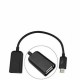 Micro USB OTG KABLO MİKRO 15 CM KABLOSU
