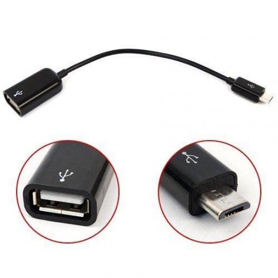 Micro USB OTG KABLO MİKRO 15 CM KABLOSU