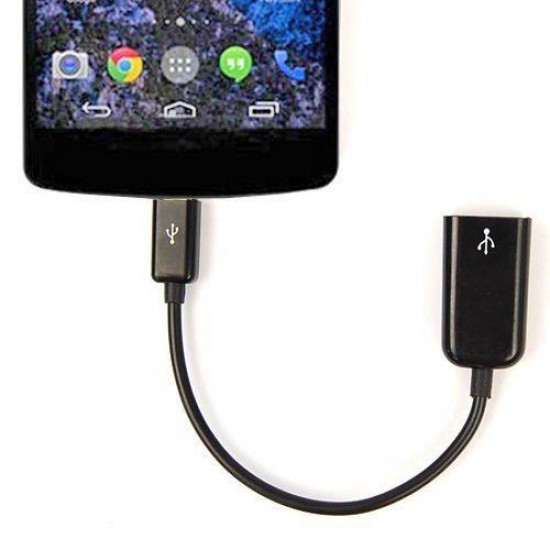 Micro USB OTG KABLO MİKRO 15 CM KABLOSU