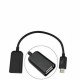 Micro USB OTG KABLO MİKRO 15 CM KABLOSU