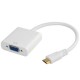Mini Hdmi to VGA Kablo Çevirici Dönüştürücü HDMI Ses Destekli BST-2015p Mini Hdmi to VGA Kablo Çevirici Dönüştürücü HDMI Ses Destekli BST-2015p