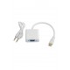 Mini Hdmi to VGA Kablo Çevirici Dönüştürücü HDMI Ses Destekli BST-2015p Mini Hdmi to VGA Kablo Çevirici Dönüştürücü HDMI Ses Destekli BST-2015p