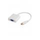 Mini Hdmi to VGA Kablo Çevirici Dönüştürücü HDMI Ses Destekli BST-2015p Mini Hdmi to VGA Kablo Çevirici Dönüştürücü HDMI Ses Destekli BST-2015p