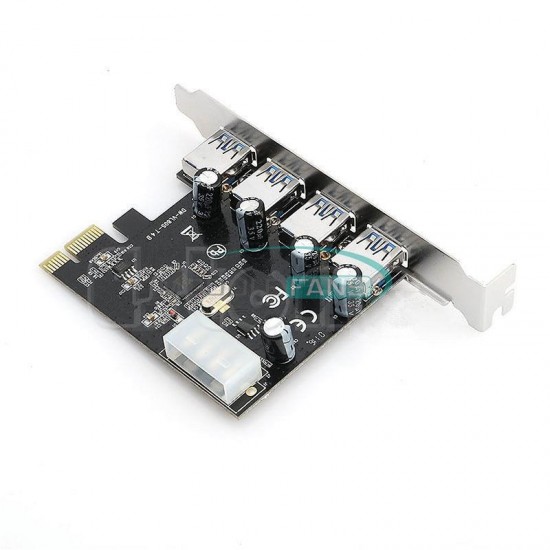 PCI EXPRESS PCI-E USB 3.0 PCI KART PCIE 4 PORT ÇOKLAYICI BST-2021p