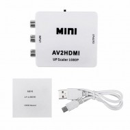 MAXGO 2120 Rca To Hdmi Tos Av Çevirici Dönüştürücü Converter 1080p Tv Tüplü Televizyon Scart Av Video