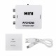 MAXGO 2120 Rca To Hdmi Tos Av Çevirici Dönüştürücü Converter 1080p Tv Tüplü Televizyon Scart Av Video