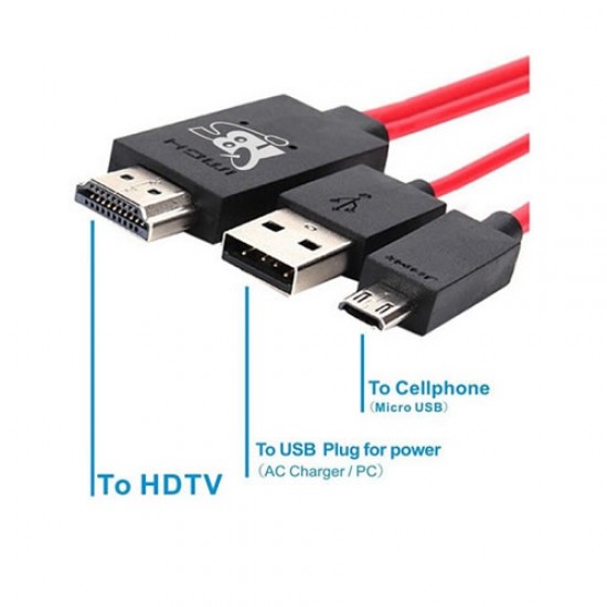 SAMSUNG GALAXY S3 S4 S5 NOTE 2 3 MHL HDMI TV KABLOSU BST-2002p
