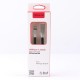 Type-C Zinc Metal Usb Hızlı Şarj Kablosu KABLO Tasarım Siyah