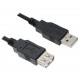 USB 2.0 UZATMA KABLOSU KABLO 3 M DİŞİ ERKEK HIZLI DATA TRANSFERİ  DZST-52050