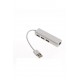 USB Ethernet Dönüştürücü Adaptör Çevirici Kartı 3 Port Hub Internet BST-2064p