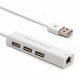 USB Ethernet Dönüştürücü Adaptör Çevirici Kartı 3 Port Hub Internet BST-2064p