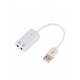 Usb Ses Kartı 7.1 7 Kanal Ses Çevirici BST-2085p Dönüştürücü Adaptör Harici