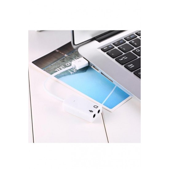 Usb Ses Kartı 7.1 7 Kanal Ses Çevirici BST-2085p Dönüştürücü Adaptör Harici
