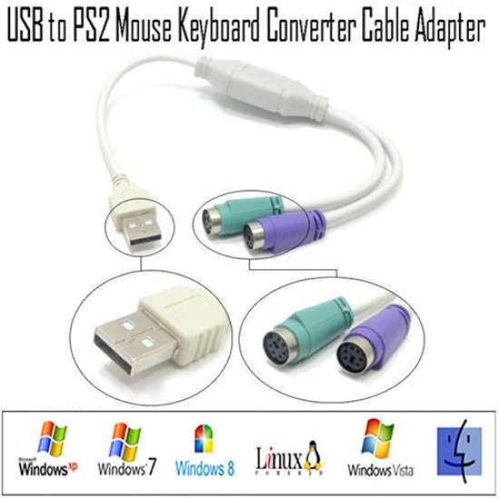 USB TO PS2 ÇEVİRİCİ BST-2090p KABLO