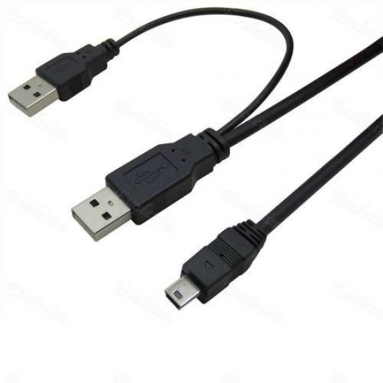 USB Y 3 GİRİŞ Mini 5 Pin HDD BST-2034p HARD DİSK KABLOSU