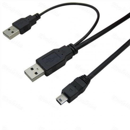USB Y 3 GİRİŞ Mini 5 Pin HDD BST-2034p HARD DİSK KABLOSU