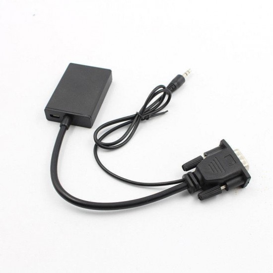 Vga To Hdmi Kablo Dönüştürücü Görüntü Ve Ses Çevirici HDMI BST-2067p
