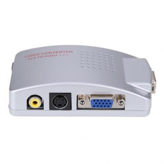 VGA To RCA AV Dönüştürücü Çevirici BST-2068p SVideo TOS S-VIDEO