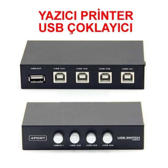 YAZICI PRİNTER USB ÇOKLAYICI BST-2036p SWITCH HUB 4 PORT